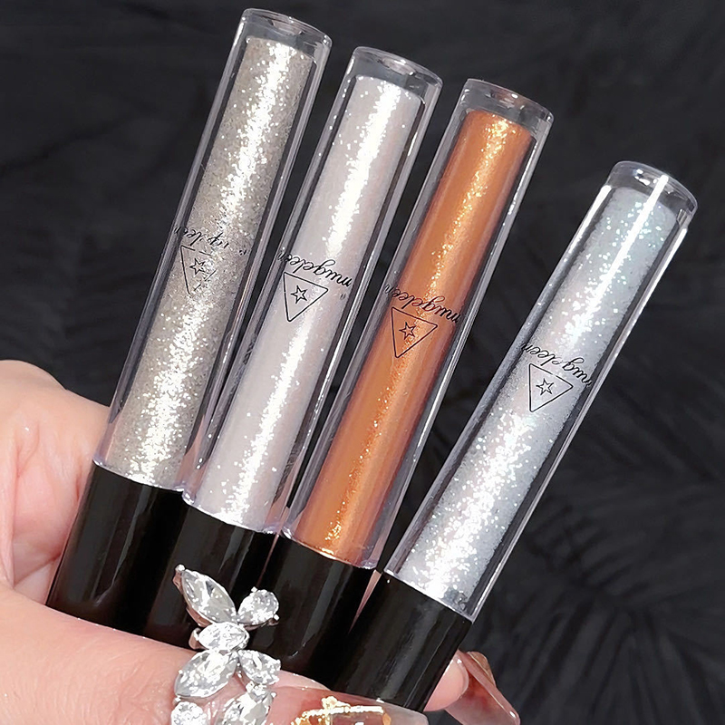 MUGE LEEN黑夜星辰液体眼影亮晶晶细闪珠光亮片卧蚕笔提亮高光