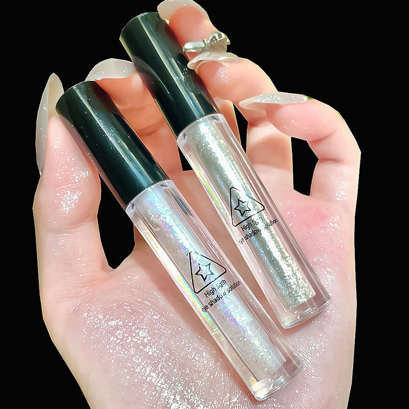 柏贝妮液体眼影闪粉亮片卧蚕珠光偏光亮防水高光液提亮单色眼妆