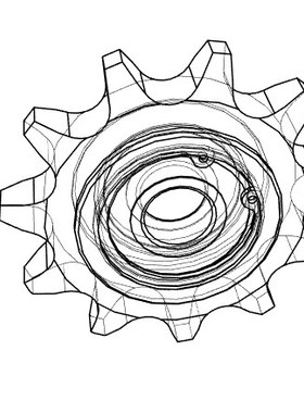 惰链轮 25B 35B 40B 50B 60B 80B 替换米思米 怡合达 DRC80-11-20