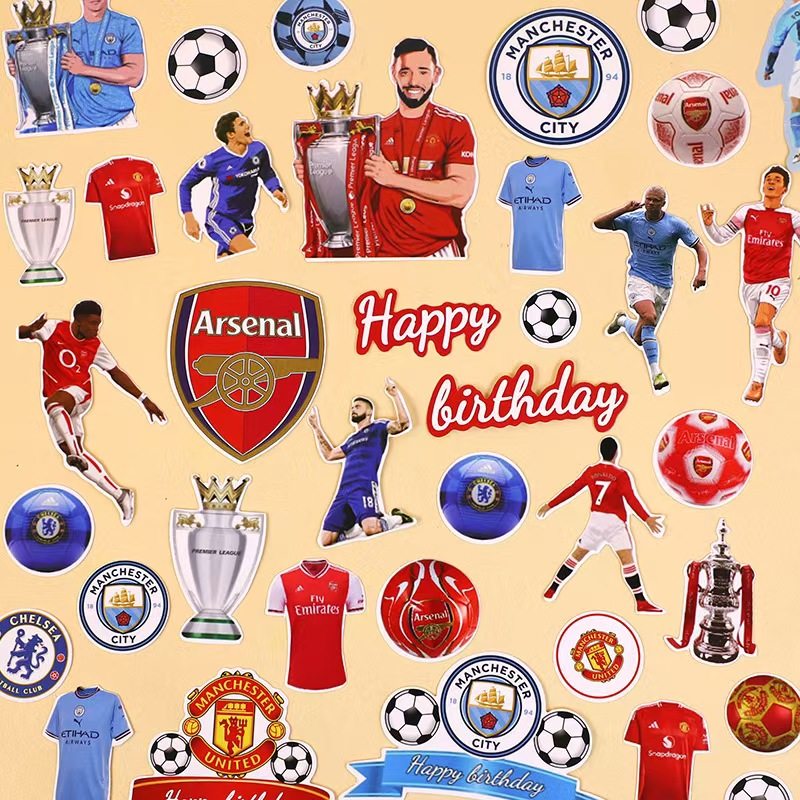 C罗蛋糕装饰插牌曼联足球生日派对插件,节庆用品/礼品,蛋糕/烘焙装饰用品,淘宝优惠券,粉丝福利购,淘宝优惠卷