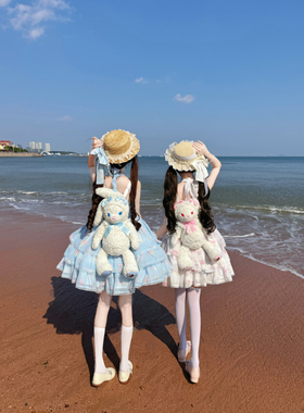 【二团尾款专拍】甜心小贝jsk/短袖op 夏海边lolita