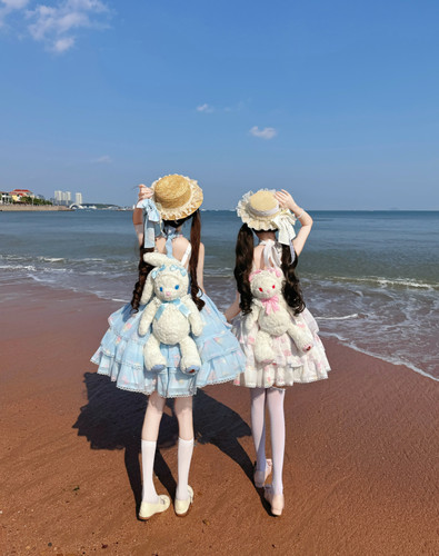 【二团尾款专拍】甜心小贝jsk/短袖op 夏海边lolita