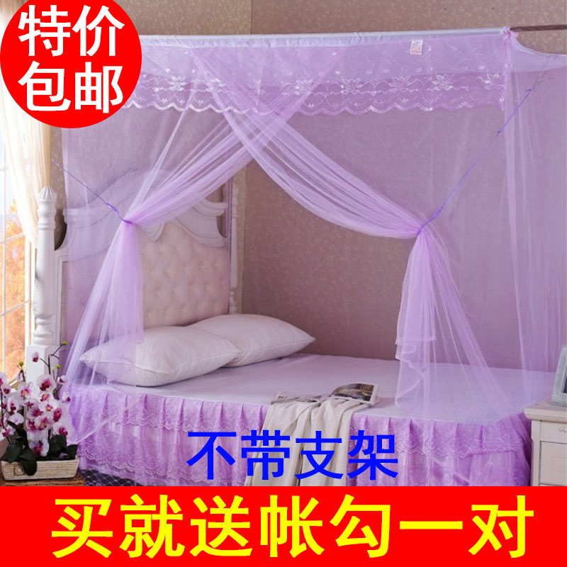 ,老式传统蚊帐家用上下铺可穿杆绑绳单门加密1m1.2米1.5双人防尘