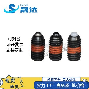 球头定位柱珠柱塞弹珠螺钉ZAP62-M4/02/63-M5/52-M6/03/66