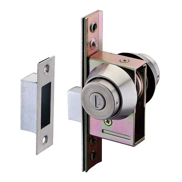 坚朗商铺有框玻璃门锁肯德基门锁铝合金门型材门锁双头面锁