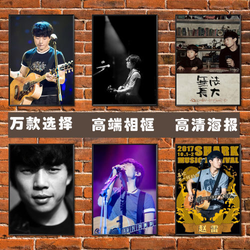赵雷海报民谣歌手音乐人专辑封面