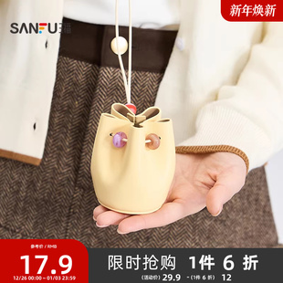 三福包饰秋季 韩系清新可露丽长绳串珠吊饰配饰挂饰周边506809