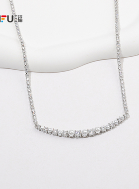 三福都市许你同款短项链单条 气质氛围感装饰首饰配饰850390