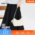 三福挎包夏季乖巧浅春甜美休闲腋下包半定型复古女包524260