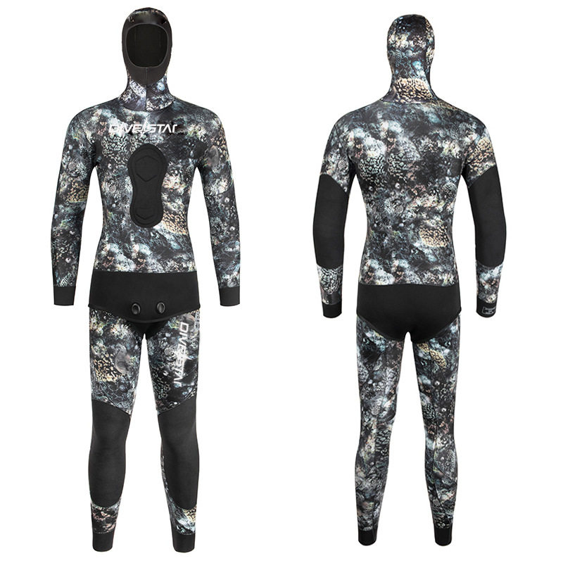 分体潜水服DIVESTAR男