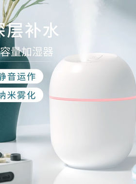 ZDLE众得利迷你卧室香薰机车载办公室桌面空气精油小型加湿器防干