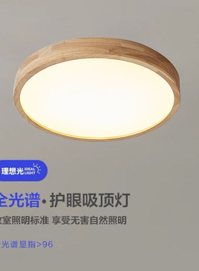 北欧原木直销旺胜吸顶灯灯具