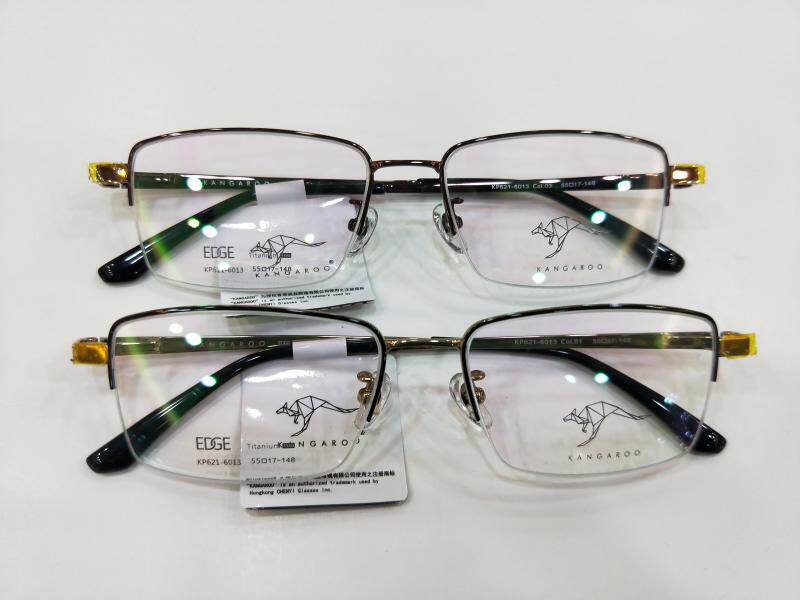袋鼠变脸套镜眼镜架 KANGAROO/纯钛带偏光夜视夹片镜框KP621-6013