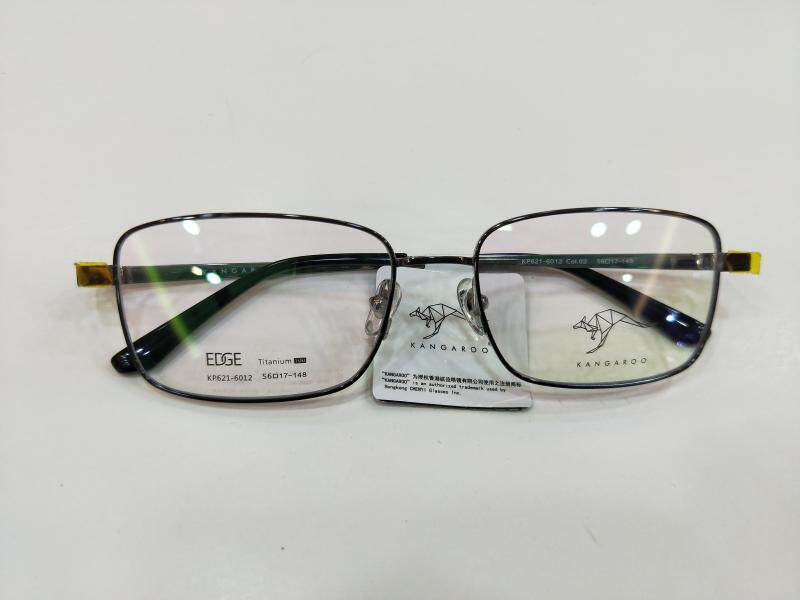 袋鼠变脸套镜眼镜架 KANGAROO/纯钛带偏光夜视夹片镜框KP621-6012