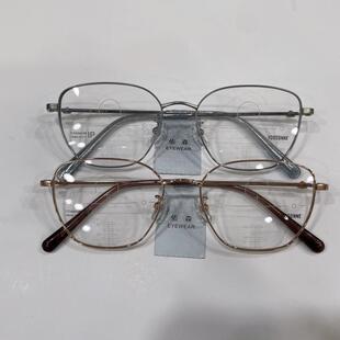 佑森眼镜架 YOOSONNE/佑森超轻纯钛休闲舒适复古商务配镜框 Y6604