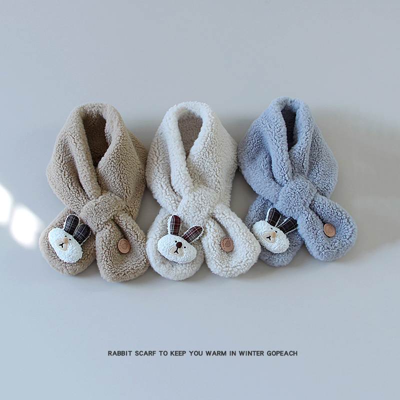 2024新款简约百搭儿童围巾