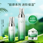 ANGEL 护肤品 面部补水保湿 TREE 安植水记忆胶原系列水乳霜套装