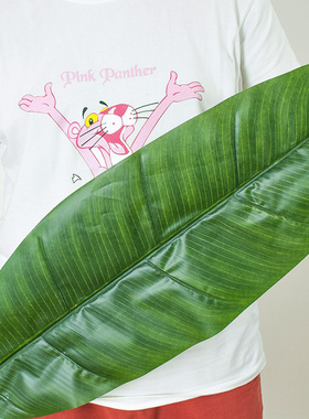 仿真芭蕉叶绿树叶滴水观音叶室内装饰大型绿植假香蕉叶跳舞龟背竹