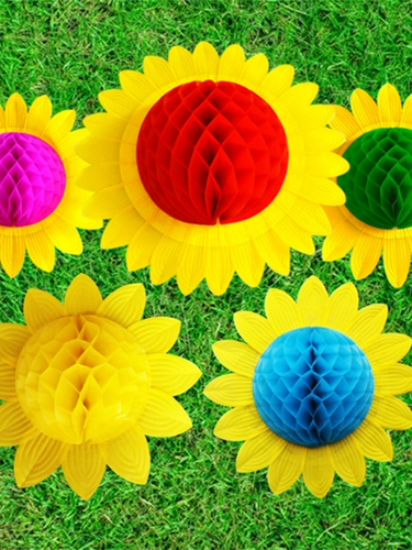 Рука перевернута на подсолнечный хор детские танце