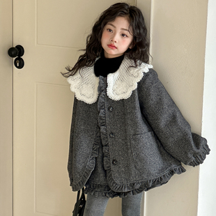 女童加厚棉服2026冬装新款儿童冬季超好看保暖外套女大童洋气棉衣