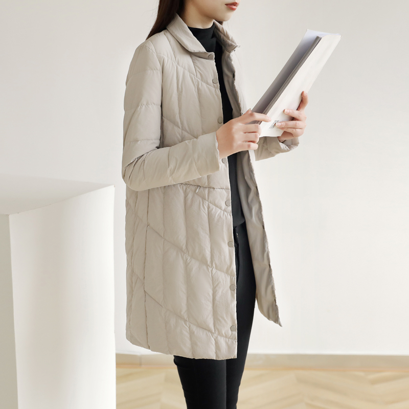 轻薄羽绒服女冬季新款时尚薄款