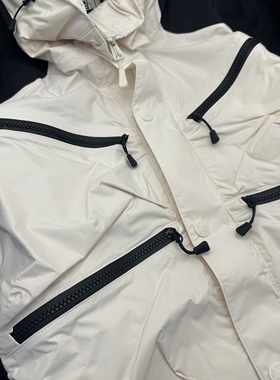 THE NORTH FACE北面男女冲锋衣硬壳外套防风风雨可收纳连帽7w92