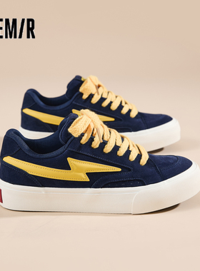 Semir男鞋板鞋2026春季新款面包鞋厚底增高运动休闲鞋百搭潮鞋男