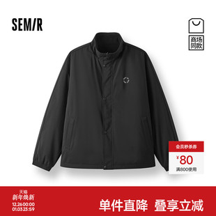 森马 Marcus联名款 夹克男冬季 防护外套 双面穿2025新款 商场同款