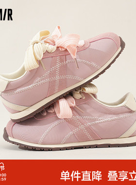 Semir德训鞋女款2025秋冬新款阿甘女鞋通勤百搭休闲薄底运动鞋子