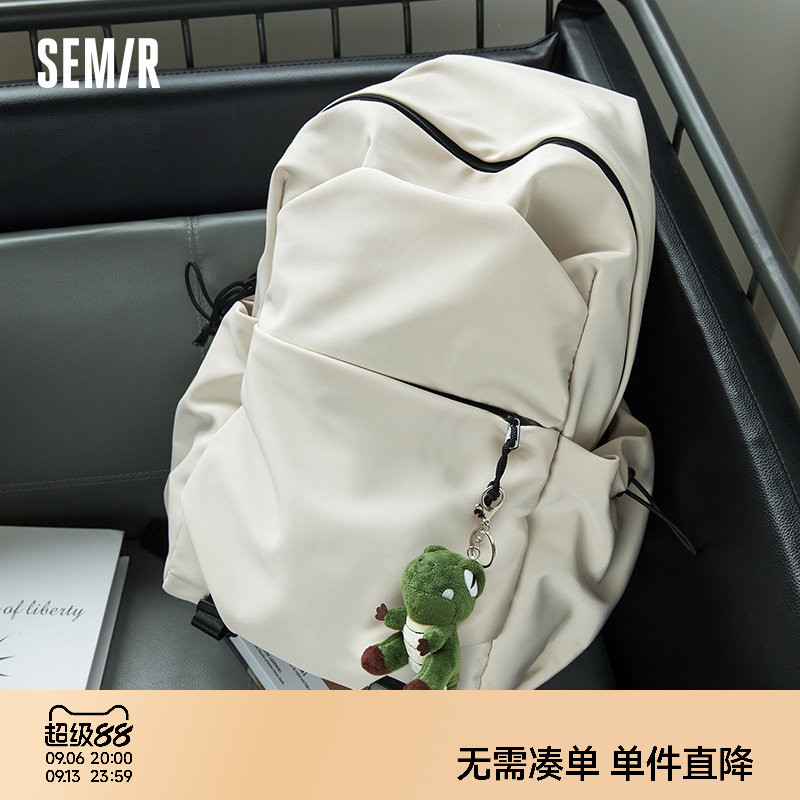 森马双肩包户外通勤背包图片
