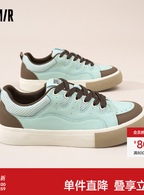 Semir男鞋板鞋2025秋冬新款复古百搭厚底增高潮鞋男士运动休闲鞋