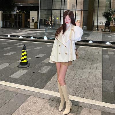 WINEMASNOW羊毛尼大衣