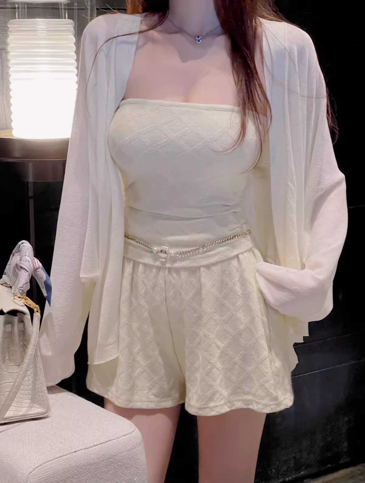 6.15 薄如蝉翼 防晒衫多色夏季空调防晒衫中长款宽松薄款针织开衫