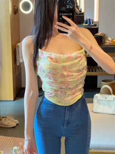 显瘦露肩上衣女 性感裹胸立体鱼骨束身抹胸修身 5.31 抹胸网红款