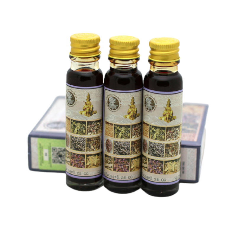 泰国十八籽油原装代购第三代18籽油哈努曼小神油毒虫叮咬头晕三瓶