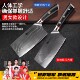 狂鲨德国进口大马士革厨师专用切片刀超快锋利刀具磨刀石家用菜刀