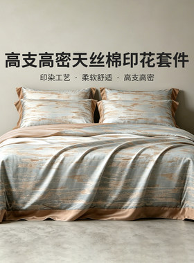 黛富妮100S天丝棉凉感四件套