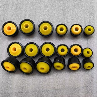 无动力滚筒轴承座塑胶座堵头端盖防尘盖托辊塑钢链轮同步轮双槽轮