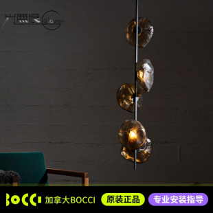 现代简约客厅吸顶灯边几灯楼梯多头口吹玻璃灯73 加拿大进口bocci