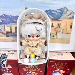 WHYSOSERIOUS系列手办透明18cm娃包炽焰小丑盲盒痛包保护套防尘罩