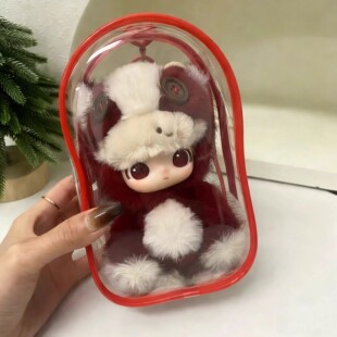 心愿马星星人保护套遛娃包防尘收纳泡泡玛特新年限定马力全开娃包