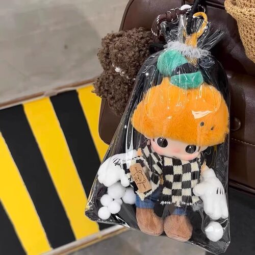 labubu锦囊防尘透明挂袋遛娃痛包