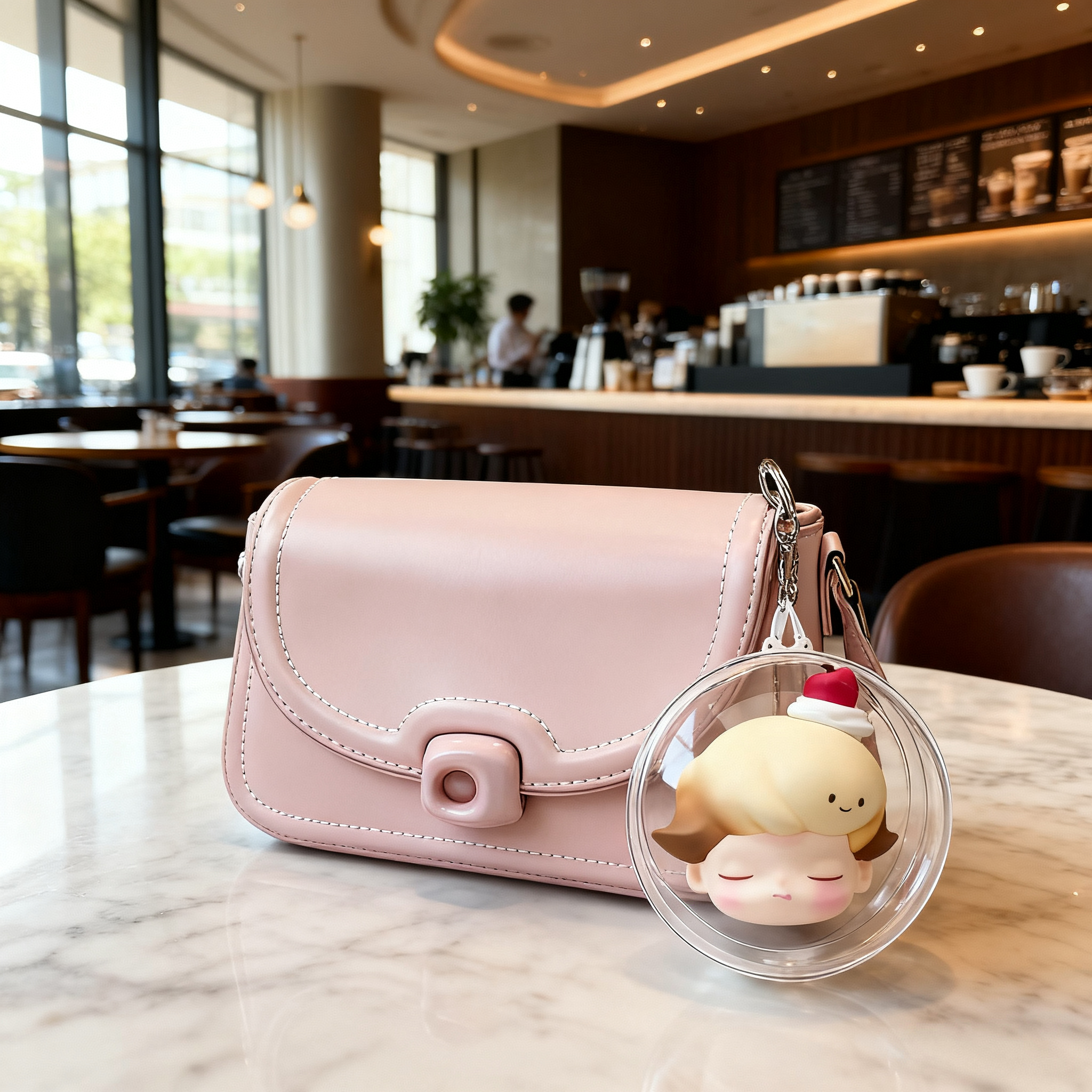 DIMOO心动特调系列焦糖抱抱耳机包零钱保护套防尘罩遛娃包防丢壳,模玩/动漫/周边/娃圈三坑/桌游,动漫背包/钱包/箱包,淘宝优惠券,粉丝福利购,淘宝优惠卷