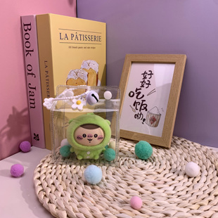 Chiikawa吉伊卡哇遛娃包睡衣变脸盲盒毛绒收纳包高透版外出保护套