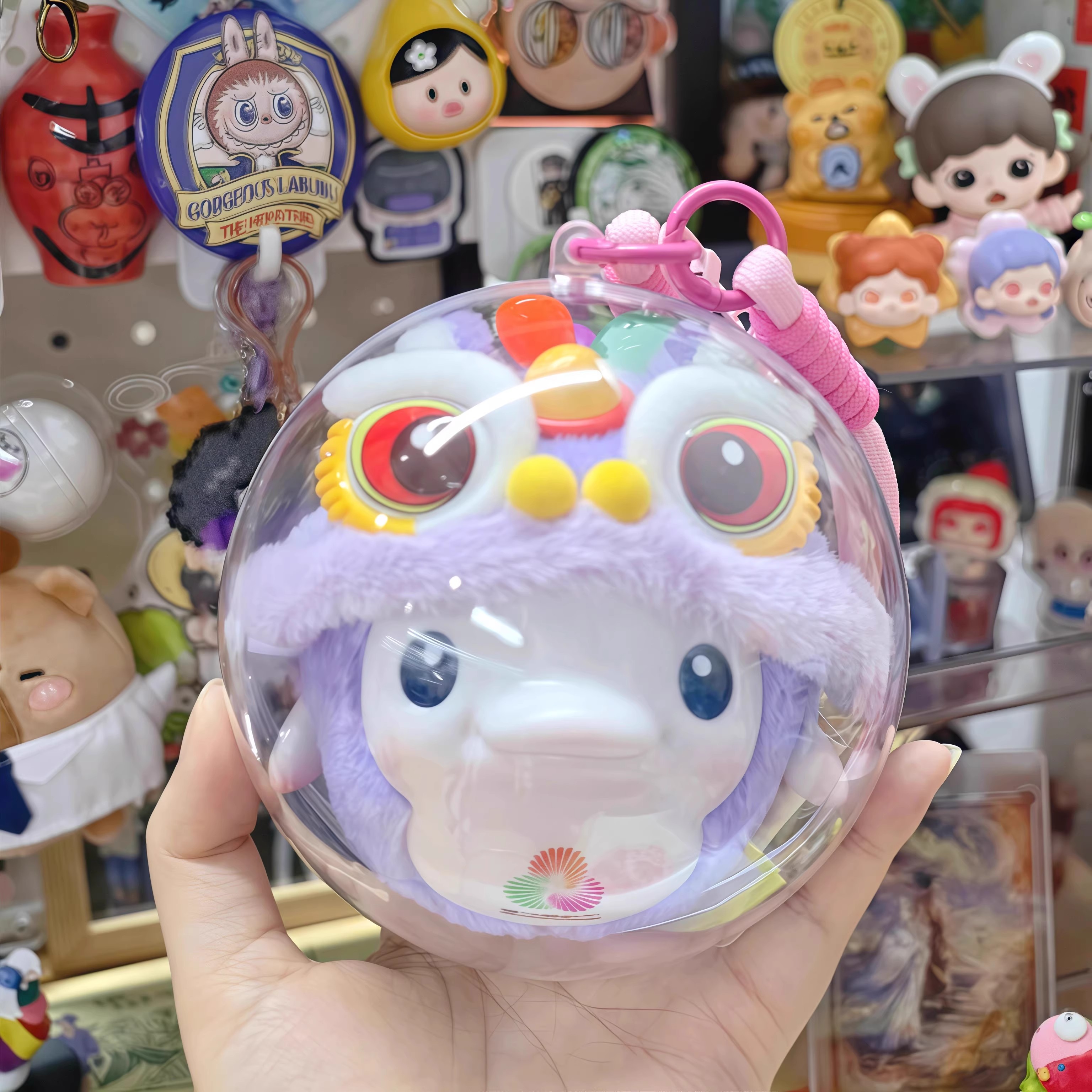 全运会周边盲盒玩偶貂蝉挂件娃包