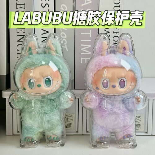 泡泡玛特三代保护壳手办收纳盒