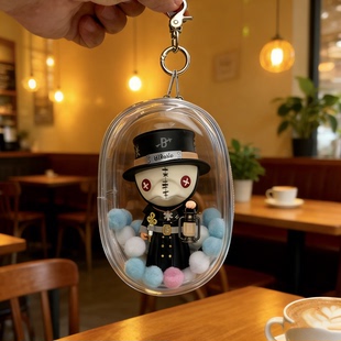 透明壳防尘罩适用hirono小野诡乐园系列月蚀伯爵高清保护套溜娃包