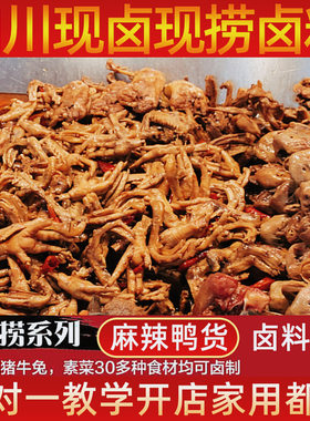 四川现捞卤料包家庭卤水香料包秘制商用麻辣鸭货川味技术鸭脖卤料