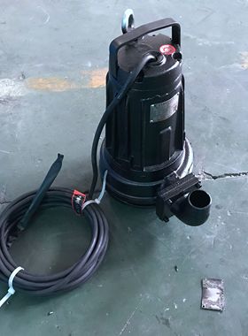 蓝深AS16-2CB撕裂式潜水泵污水提升器专用自耦、移动式安装