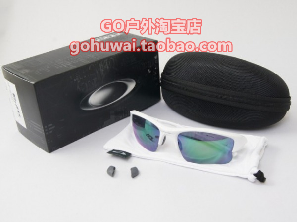 全新正品oakley太阳镜Flak Jacket 26-222运动骑行防风眼镜高尔夫